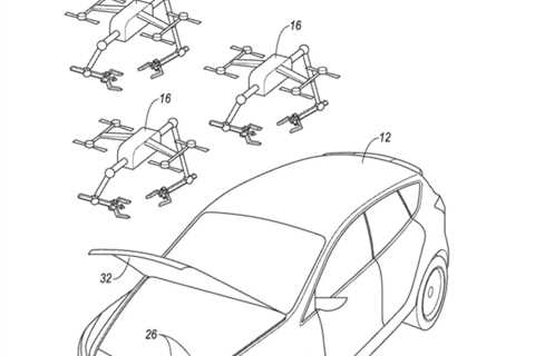 Could Drones Come Jump Start Your Car When You’re Stranded? Ford’s New Patent