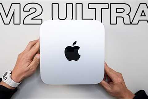 Mac Studio (M2 Ultra) – Unboxing & First Impressions!