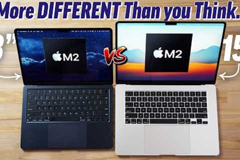 New 15 MacBook Air vs 13 - ULTIMATE Comparison!