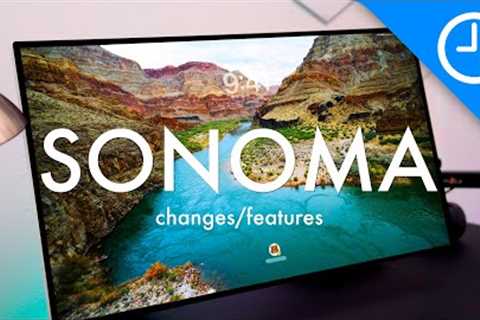 macOS Sonoma - Top Changes and Features!