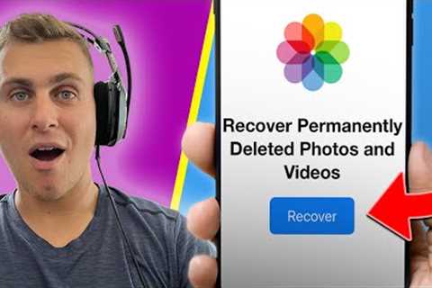 How to Recover Permanently Deleted Photos & Videos 📷 iOS iPhone iPad iPod
