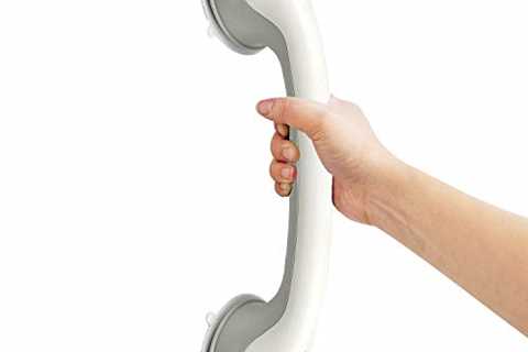 Suction Grab Bar for Bathroom Safety - 15.8