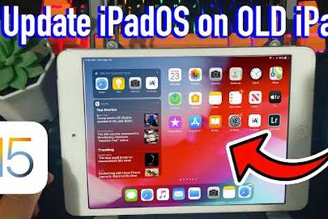 How to Update Old iPad to iOS 14 15 | Install iPadOS 15 on Unsupported iPad