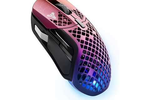 SteelSeries Aerox 5 Wi-fi Future 2: Lightfall Version Honeycomb RGB Gaming Mouse (Refurbished) for..