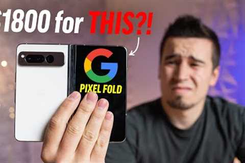 Pixel Fold vs iPhone 14 Pro - Why does THIS exist?!