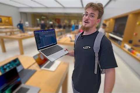 Making The Hardest Beat Inside The Apple Store