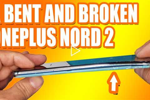 A SMASHED AND BENT PHONE! OnePlus Nord 2 5G Screen Replacement | Sydney CBD Repair Centre