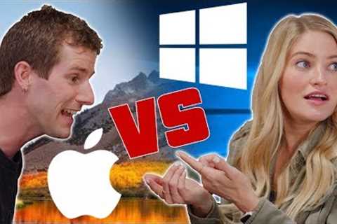 Mac vs PC - ROLE REVERSAL feat. iJustine