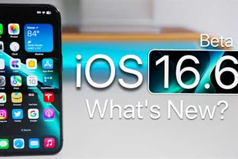 iOS 16.6 Beta 5 is Out! - What''s New?