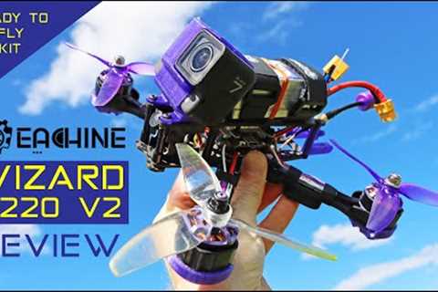 Eachine Wizard X220 V2 FPV Drone - Ready To Fly Kit - Review
