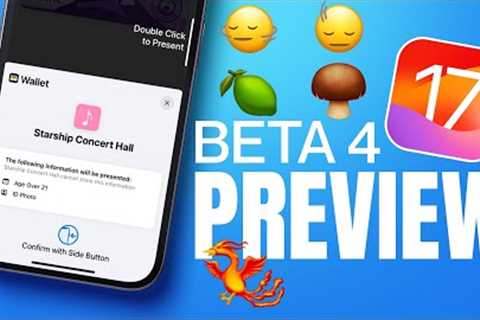 iOS 17 Beta 4 Preview!