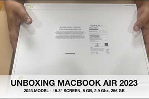 New Macbook Air 2023 (15.3) - Let''s Unbox!
