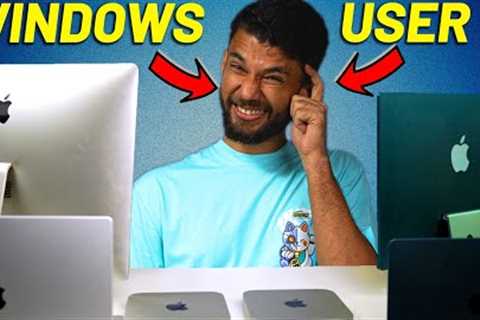 Windows User Buys A Mac!