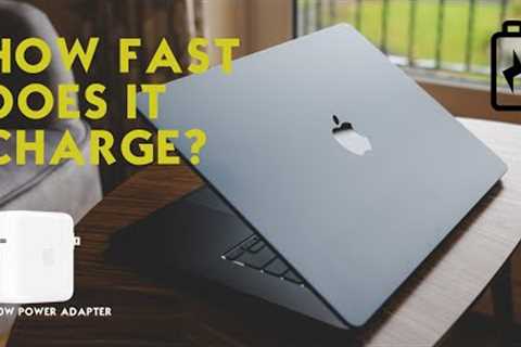 Power Up! 70W Magic: Watch the 15'' MacBook Air Charge from 0 to 100!