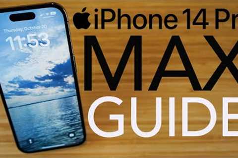 iPhone 14 Pro Max - Complete Beginners Guide