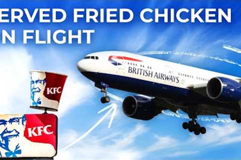 Catering Issues See British Airways Feeding Passengers A Single Piece Of KFC