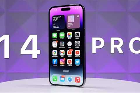 iPhone 14 Pro In-Depth Review w/ Camera Comparisons!