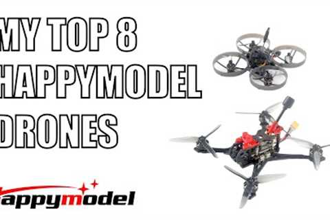 My top 8 favourite Happymodel drones