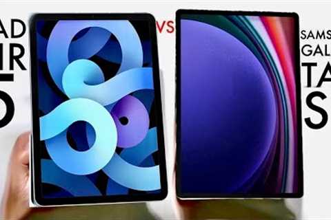 Samsung Galaxy Tab S9 Vs iPad Air 5! (Comparison) (Review)