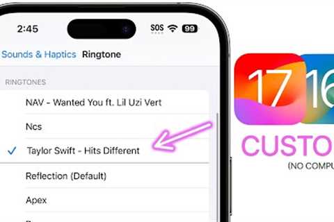 How to Set ANY Song as RINGTONE on iPhone! (Easiest Way)