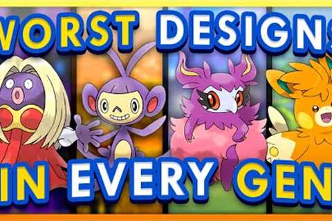 The Worst Pokemon Designs of Every Generation