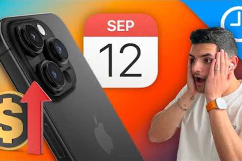 iPhone September Event is Coming! | Everything Apple Will Announce!