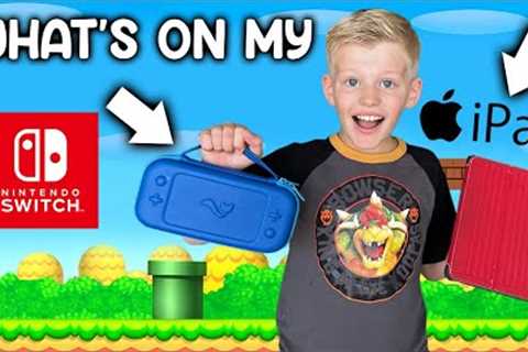 What''s on my Phone, iPad & Nintendo Switch!