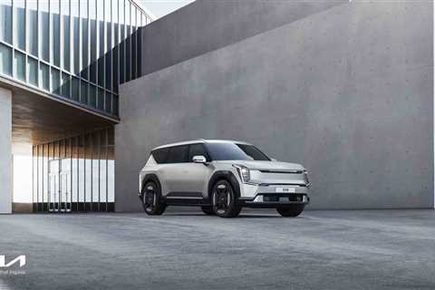 2024 Kia EV9 electric SUV debuts with 800V charging, future V2G