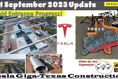 Cybertruck Production Rumors, S Excavation & Many Deliveries! 1 Sep 2023 Giga Texas Update..