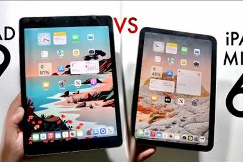 iPad 9th Generation Vs iPad Mini 6 In 2023! (Comparison) (Review)
