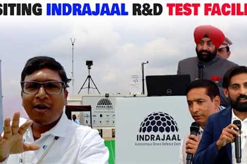 IDN Vlog: Indrajaal Drone Defense System,The FUTURE of National Security,Watch INSANE Tech in Action