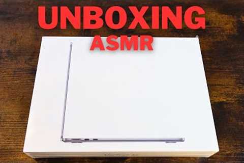 MacBook Air 13.6in M2 ASMR Unboxing
