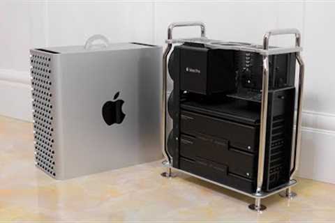 Maxed out $52,000 Mac Pro Review + Keyboard Showcase!