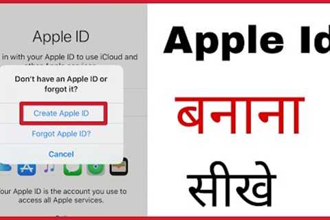 Apple ID kaise banaye | How to create Apple ID in hindi | Apple ID banana sikhe |