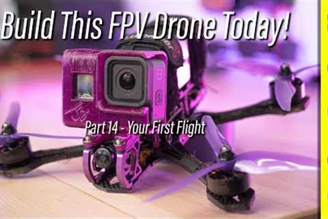 Build an FPV drone in 2023 - Part 14 - Your First Flight!