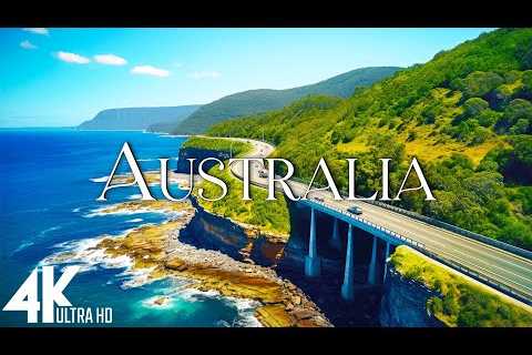 FLYING OVER AUSTRALIA (4K Video UHD) - Scenic Relaxation Film With Inspiring Music