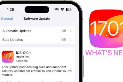 iOS 17.0.1 Released - What''s New?