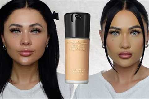 *NEW MAC Studio Radiance Serum Foundation First Impressions & Wear Test