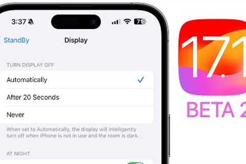 iOS 17.1 Beta 2 Released - What''s New?