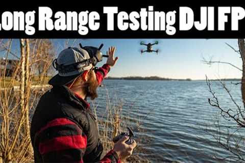 Pushing the DJI FPV Drone Range to the limit