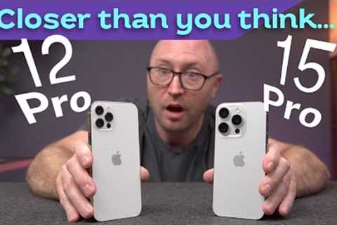 iPhone 15 Pro vs iPhone 12 Pro….worth the upgrade?