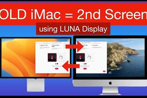 Use your old iMac as a 2nd screen using LUNA Display