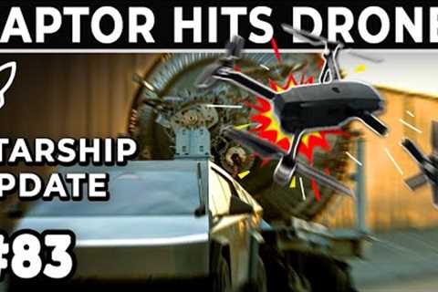 Raptor Vacuum  Engine Towed by Cybertruck Destroys SpaceX''s Drone! - Starbase Weekly Update #83
