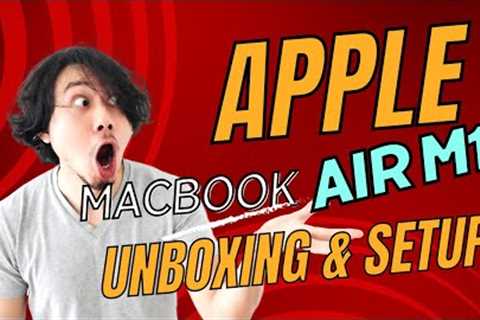 MacBook Air M1 Unboxing and Setup