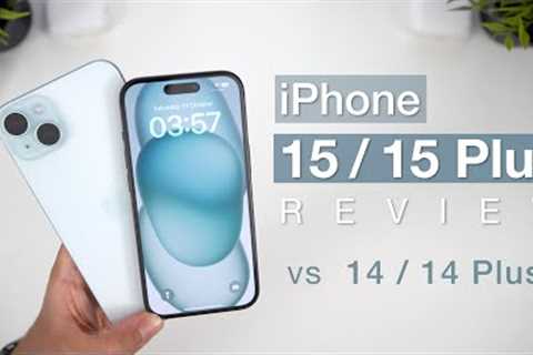 iPhone 15 vs 15 Plus In-Depth Review (vs 14 / 14 Plus) | HUGE Upgrade!