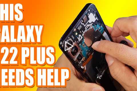 THIS PHONE LOOKS TIRED! Samsung Galaxy S22 Plus Screen Replacement | Sydney CBD Repair Centre