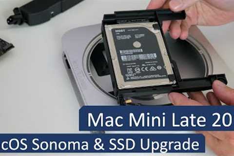Mac Mini Late 2014 - macOS Sonoma and SSD Upgrade