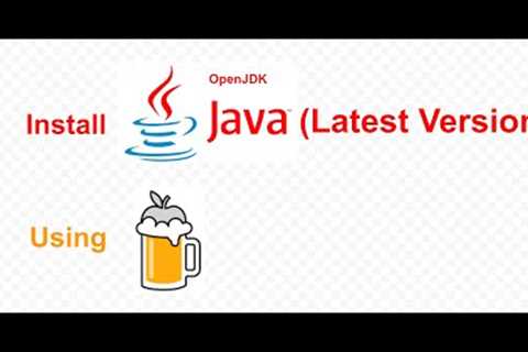How to Install Latest Java version On Mac using Homebrew | Mac M1 M2 | Intel/Silicon Mac | home brew