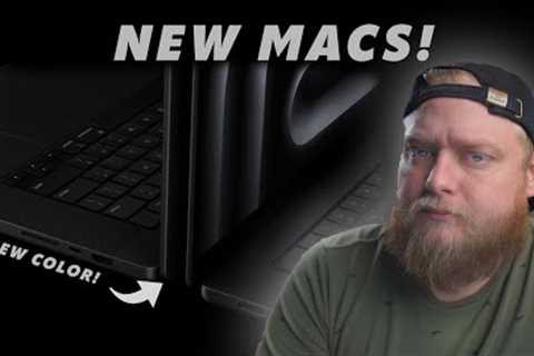 New M3 MacBook Pros! Scary Fast REACTION!