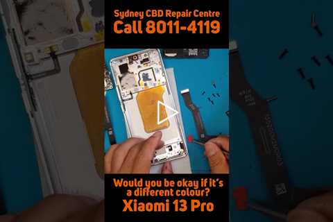 But does it come in gold? [XIAOMI 13 PRO] | Sydney CBD Repair Centre #shorts